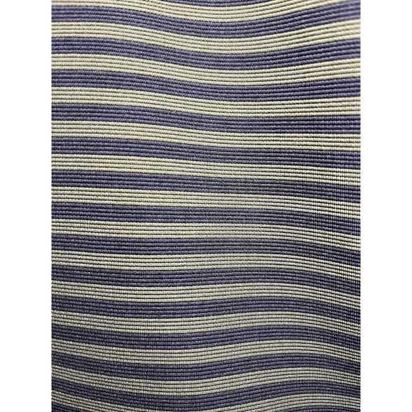 Poof New York Shirt Dress Womens 2XL Green‎ Black Striped Ladies Plus - Picture 4 of 8